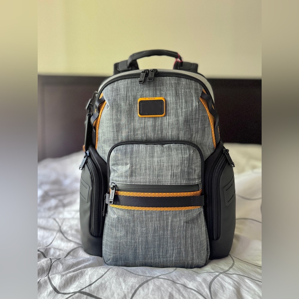 Tumi Alpha Bravo Navigation Backpack, Steel